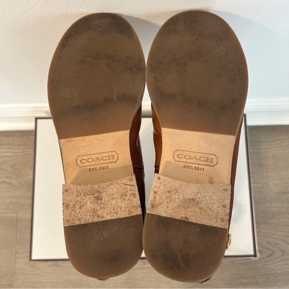 Coach Boots Whitley Q356 High W Boots in Whiskey - Size 8.5M (with original box) - Picture 13 of 16